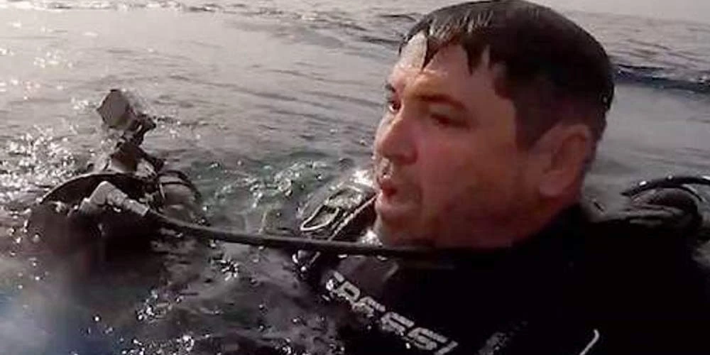 Τρομακτικό βίντεο: Δύτης έμεινε από οξυγόνο 100μ. κάτω από τη θάλασσα
